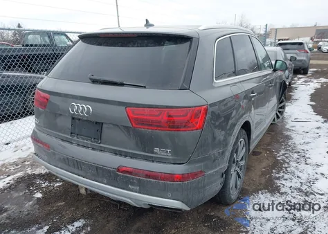 2018 Audi Q7 3.0T Premium from USA, damaged, VIN WA1LAAF79JD030607